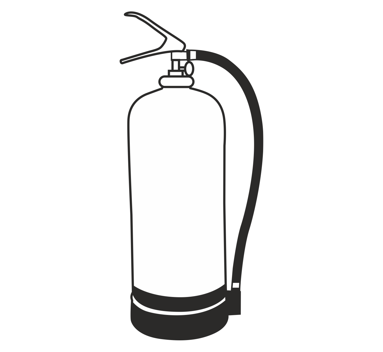 blurred sketch silhouette fire extinguisher icon Stock Vector Image & Art -  Alamy